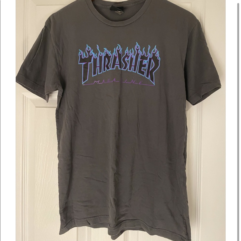 Thrasher Magazine Dark Grey Tee